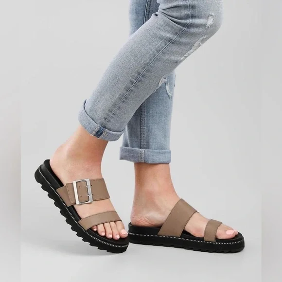 Sorel Women's Roaming Buckle Slide Sandal Size US 8.5 - Picture 1 of 6